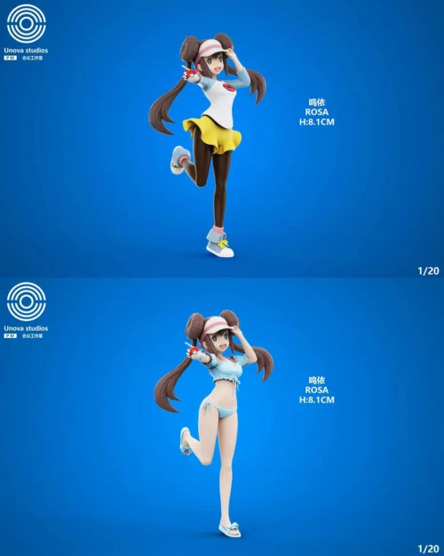 1/20 Scale World Zukan Rosa - Pokemon Resin Statue - Unova Studios