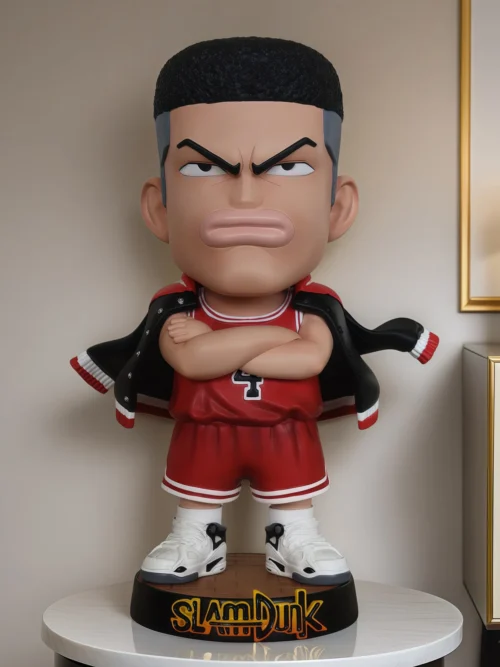 Chibi Ver. Cloak Takenori Akagi - SLAM DUNK Resin Statue - M3 Studios