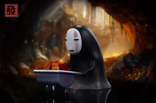 Carrying Gold No-Face - Spirited Away Resin Statue - Fa-Studios