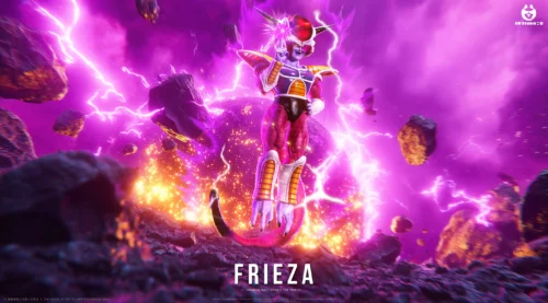 1/6 & 1/4 Scale Floating Form Frieza - Dragon Ball Resin Statue - EH Studio