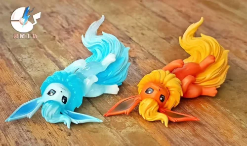 1/20 Scale World Zukan Flareon - Pokemon Resin Statue - LingXiGongFang Studio