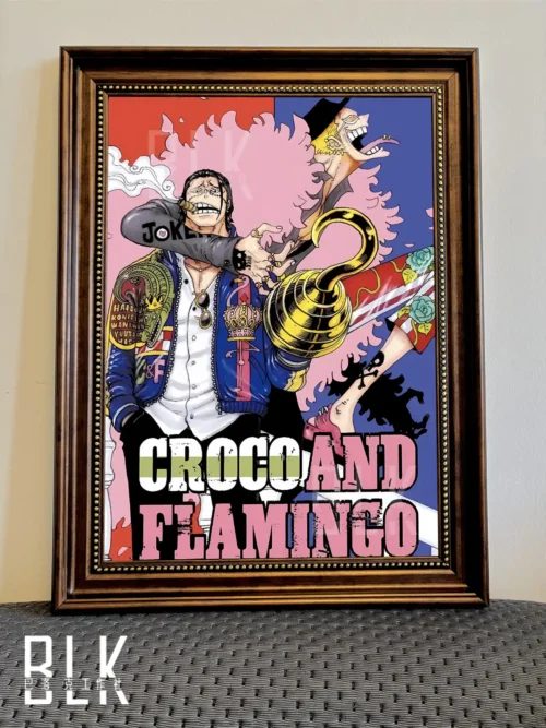 Pirates Gangster Decorative Painting - ONE PIECE - BLK Studio