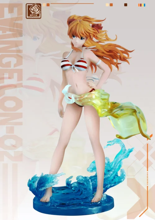 1/6 Scale Swimsuit Ver. Asuka Langley Soryu - (EVA) Neon Genesis EVAngelion Resin Statue - Rose Studio