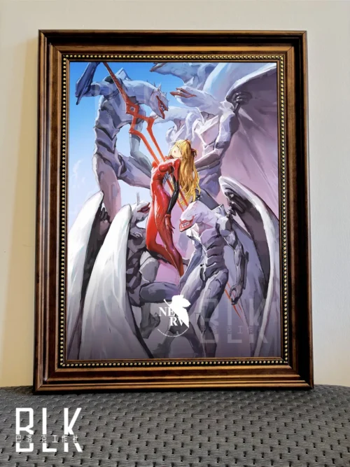Angel Fall Decorative Painting - (EVA) Neon Genesis EVAngelion - BLK Studio