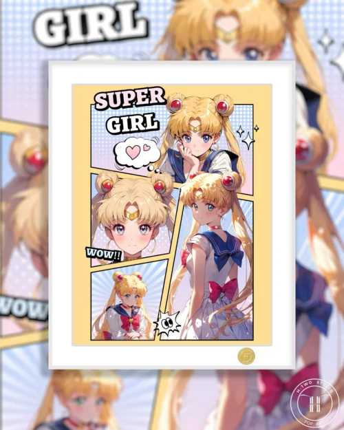 Usagi Tsukino Decorative Painting - Sailor Moon - H-TWO Studio