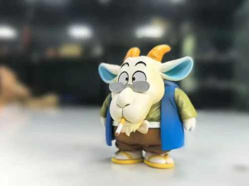 WCF & Mini Scale Dr. Goat - Dr. Slump Resin Statue - LeaGue Studios