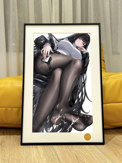 Sitting Tsukatsuki Rio Decorative Painting - Blue Archive - Xingkong Studio