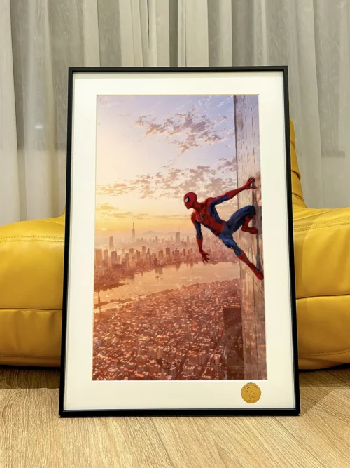 Spider-Man Overlooking City Decorative Painting - MARVEL - Xingkong Studio