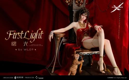 1/4 Scale First Light Princess Lylian - Ghost Blade Official Statue - Light Year Studios