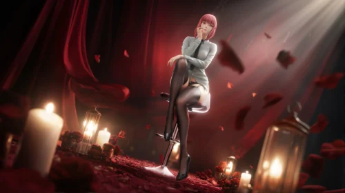 1/6 Scale Makima - Chainsaw Man Resin Statue - BB Girl Studio