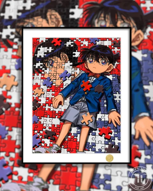 Puzzle Conan Edogawa Decorative Painting - Detective Conan - H-TWO Studio