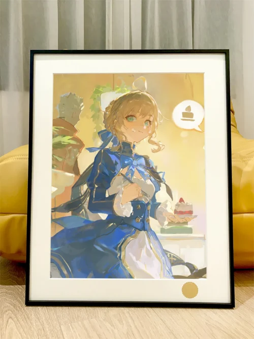 Eating Cake Saber Artoria Pendragon Decorative Painting - Fate/Stay Night - Xingkong Studio