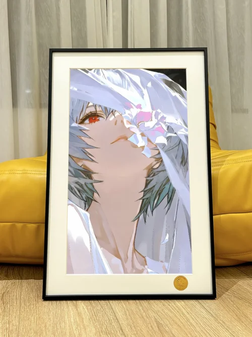 White Ver. Rei Ayanami Decorative Painting - (EVA) Neon Genesis EVAngelion - Xingkong Studio