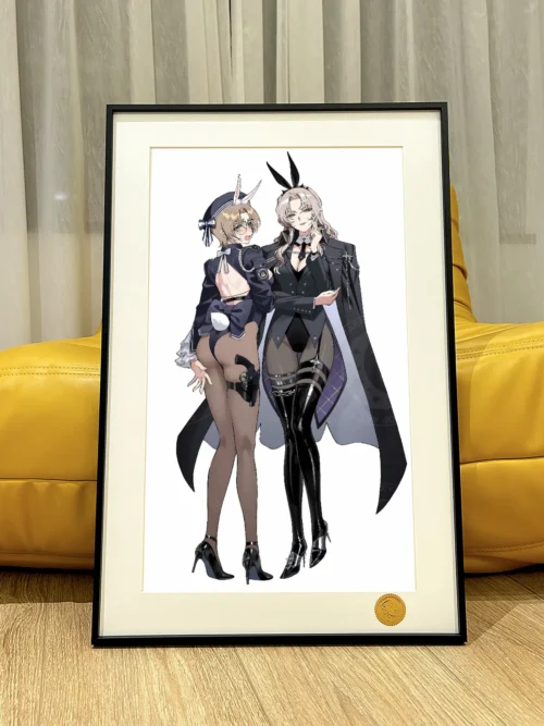 Vermouth & Jodie Starling Decorative Painting - Detective Conan - Xingkong Studio