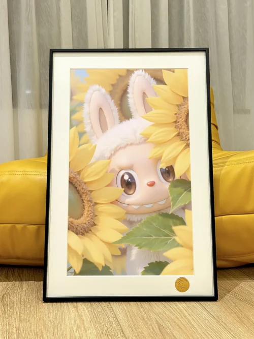 Sunflower Labubu Decorative Painting - Labubu - Xingkong Studio