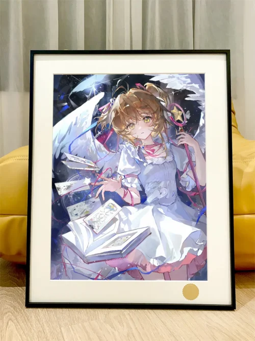 Sakura Kinomoto & Clow Book Decorative Painting - Cardcaptor Sakura (CCS) - Xingkong Studio