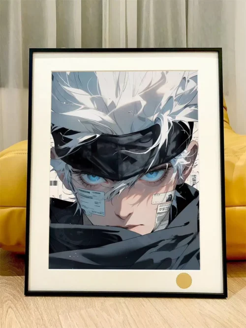 HK Style Satoru Gojo Decorative Painting - Jujutsu Kaisen - Xingkong Studio