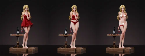 1/6 Scale Sleepwear Vermouth - Detective Conan Resin Statue - Strange Thief Studio
