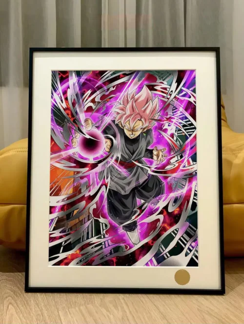 Zamasu/ Goku Black Decoration Painting - Dragon Ball - Xingkong Studio