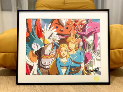 Characters of The Legend of Zelda: Breath of the Wild Decorative Painting - The Legend of Zelda: Breath of the Wild - Xingkong Studio