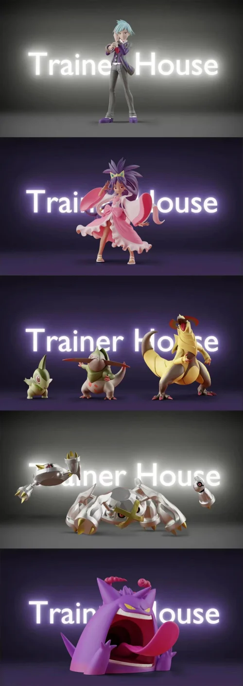 1/20 Scale World Zukan Characters of Pokemon - Pokemon Statue - Trainer House Studios