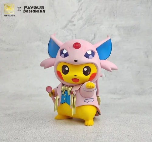 Eevee Cosplay Pikachu Series 004 Espeon Cosplay Pikachu - Pokemon Resin Statue - IH-Studio