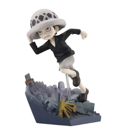 G.E.M. Series RUN! RUN! RUN! Ver. Childhood Trafalgar D. Water Law - ONE PIECE Official Statue - MegaHouse
