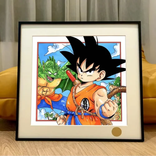 Son Goku's fury Decorative Painting - Dragon Ball - Xingkong Studio