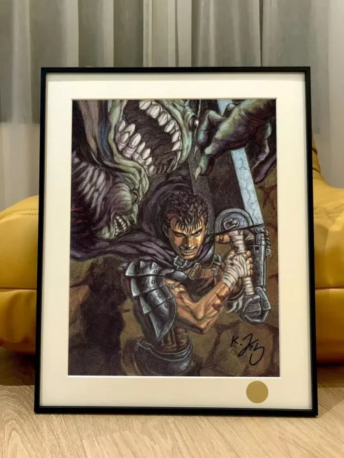Guts, Black Swordsman/ Branded Swordman Decorative Painting – Beruseruku – Xingkong Studio