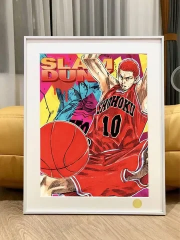 Hanamichi Sakuragi Decorative Painting - SLAM DUNK - Xingkong Studio
