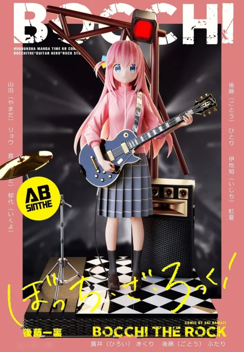 1/6 Scale Hitori Gotoh with LED - Bocchi the Rock! Resin Statue - ABsinthe Studios