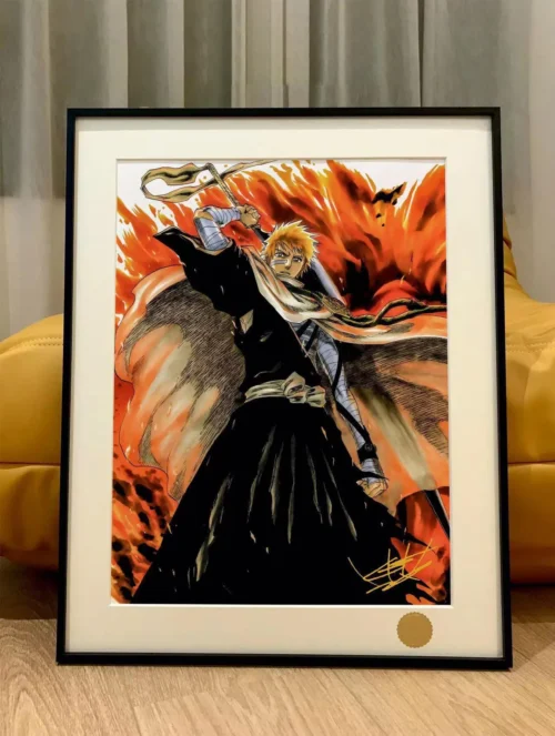 Ichigo Kurosaki Decoration Painting - Bleach - XingKong Studio