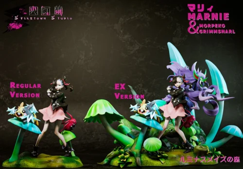 1/7 Scale Marnie & Grimmsnarl & Morpeko - Pokemon Statue - Spiketown Studio