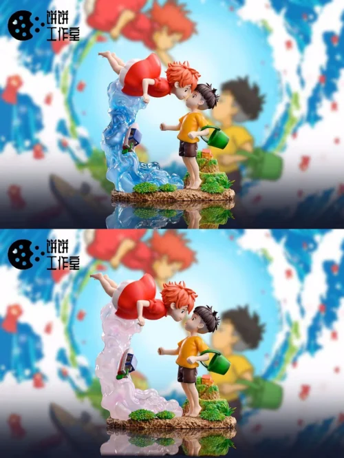 Ponyo & Sosuke - Ponyo Resin Statue - BingBing Studio