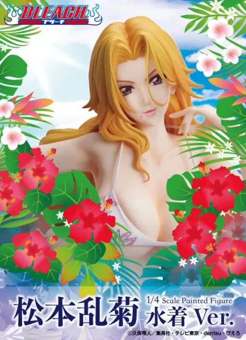 1/4 Scale B-style Swimsuit ver. Rangiku Matsumoto - Bleach Official Statue - MegaHouse