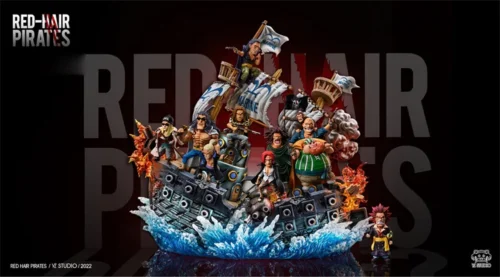 All members of Red Hair Pirates - ONE PIECE Resin Statue - YZ Studios