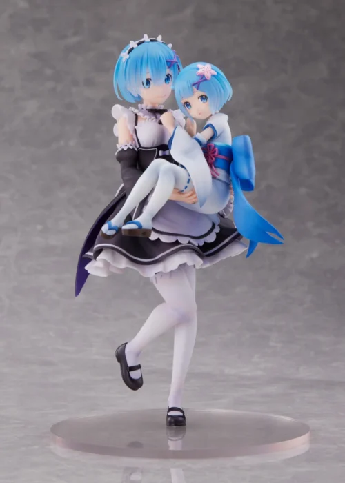 S-Fire Series Rem & Childhood Rem - Re:Starting Life From Zero in a Different World Official Statue - SEGA