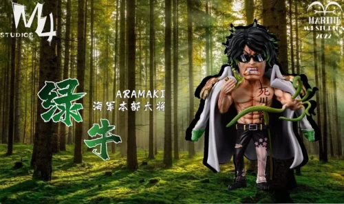 WCF Scale Marines Character Series 003 Ryokugyu Aramaki - ONE PIECE Resin Statue - M4 Studios