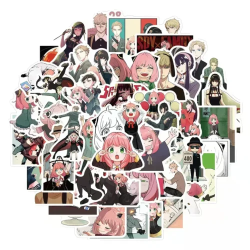 SPY X FAMILY 50pcs Sticker - Free Shipping - SPY X FAMILY