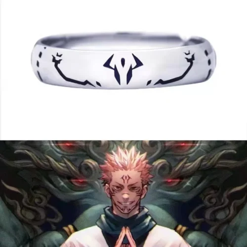 Ryomen Sukuna Cursed Mark Ring - Free Shipping - Jujutsu Kaisen