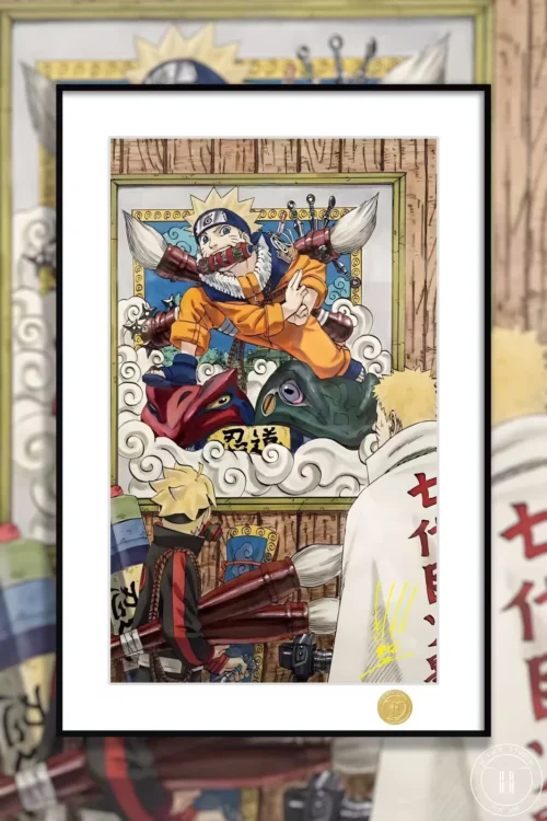 Way of the Ninja Decorative Painting - Naruto - H-TWO Studio