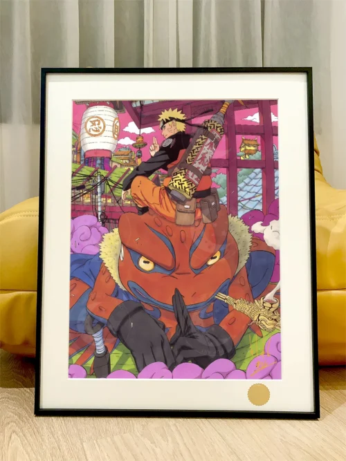 Konohagakure Naruto Uzumaki Decorative Painting - Naruto - Xingkong Studio