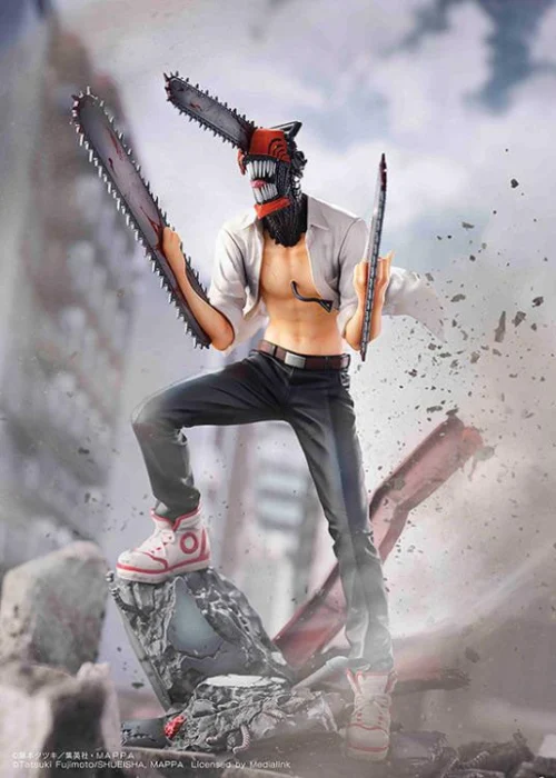 1/7 Scale S-FIRE Series Chainsaw Man - Chainsaw Man Official Statue - SEGA