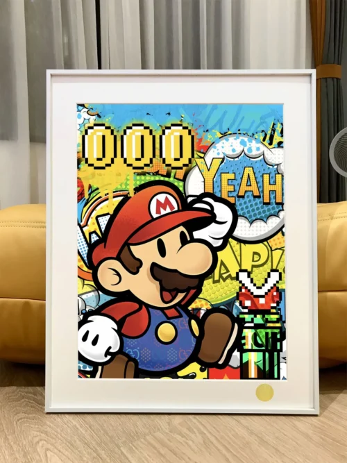 Super Mario 002 Decorative Painting - Super Mario - Xingkong Studio