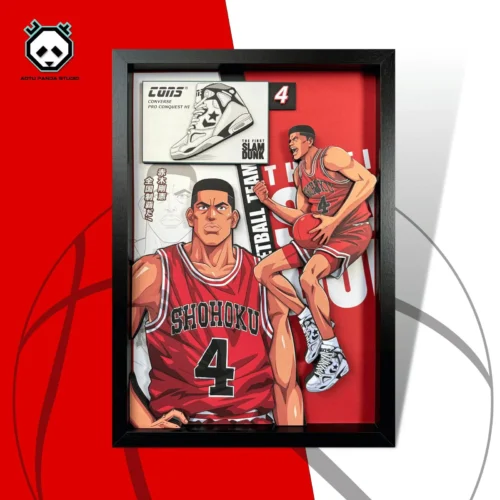 3D Decorative Paint of Takenori Akagi - SLAM DUNK Decorative Painting - AoTu Panda Studio