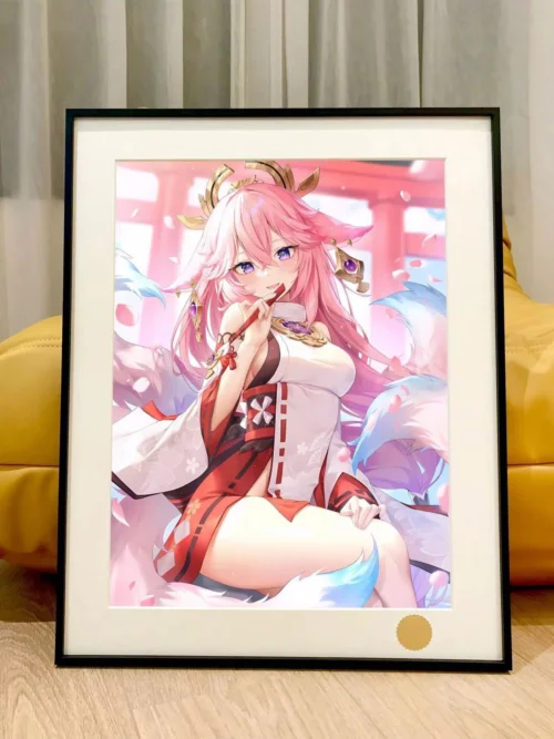 Yae Miko Decorative Painting - Genshin Impact - Xingkong Studio