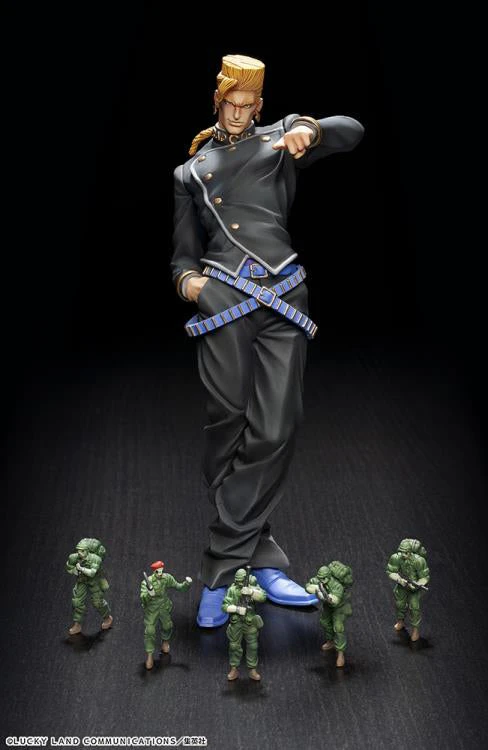Statue Legend Series Keicho Nijimura & Bad Company - JoJo's Bizarre Adventure: Diamond is Unbreakable Offical Statue - Medicos