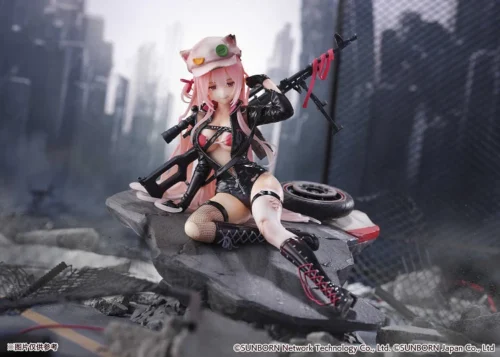 1/7 Scale Wounded Ver. UKM-2000 Gale Lightning - Girls' Frontline Official Statue - SSF Studios