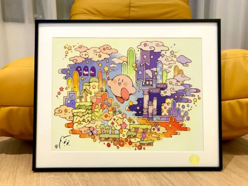 Kirby Decorative Painting - Kirby - Xingkong Studio