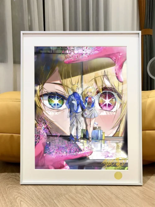 Ruby Hoshino & Aqua Hoshino Decorative Painting - Oshi no Ko - Xingkong Studio